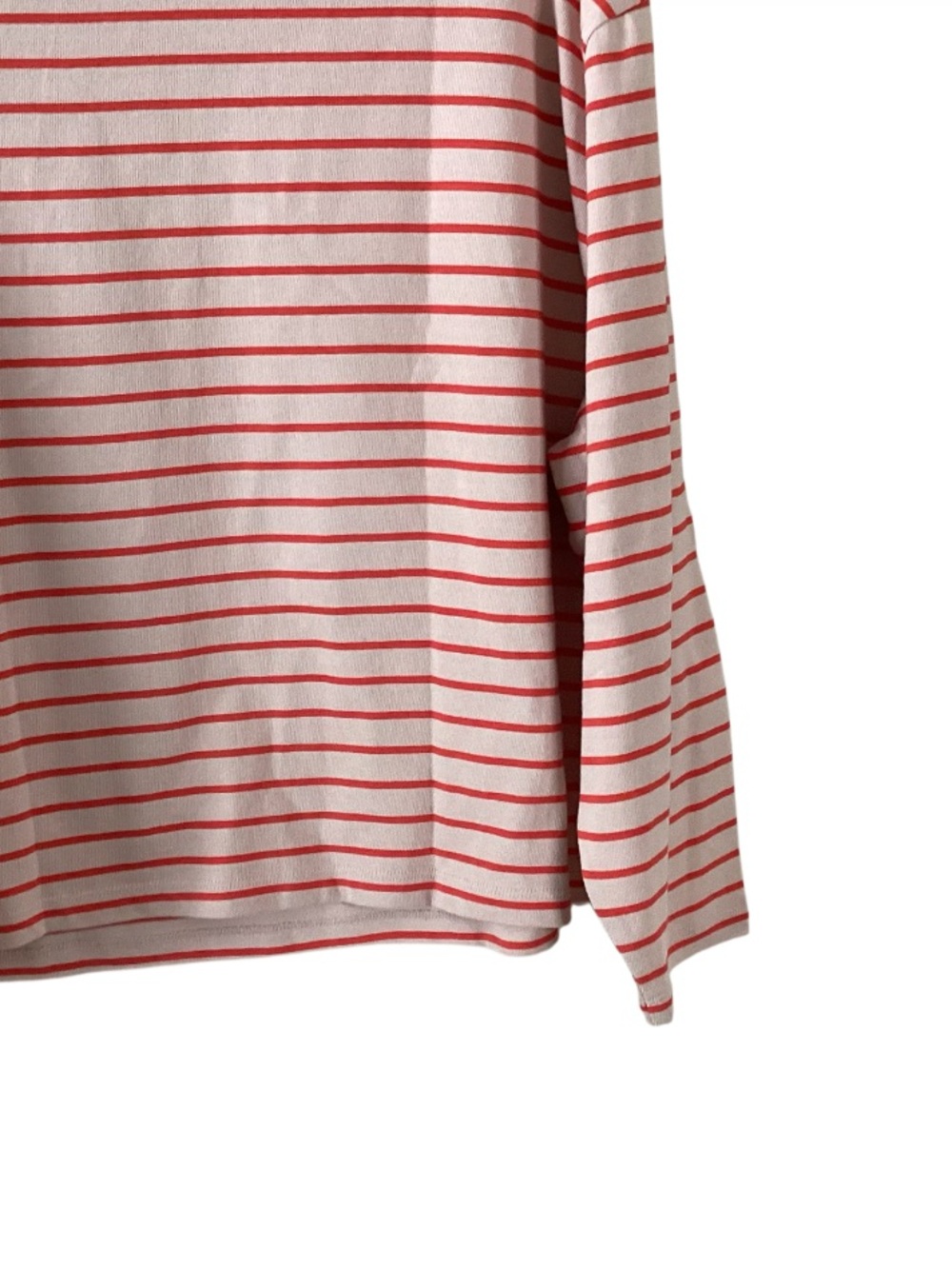 Lucky Brand Striped Cotton Scoop Crewneck Top XXL NWT - Picture 7 of 12